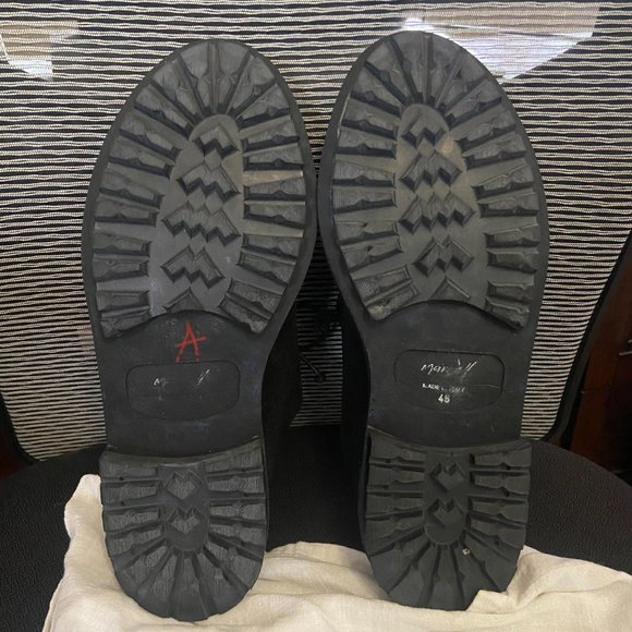 Marsèll suede-leather Derby Shoes - Black EUR 45 or US 11 - Picture 3 of 7